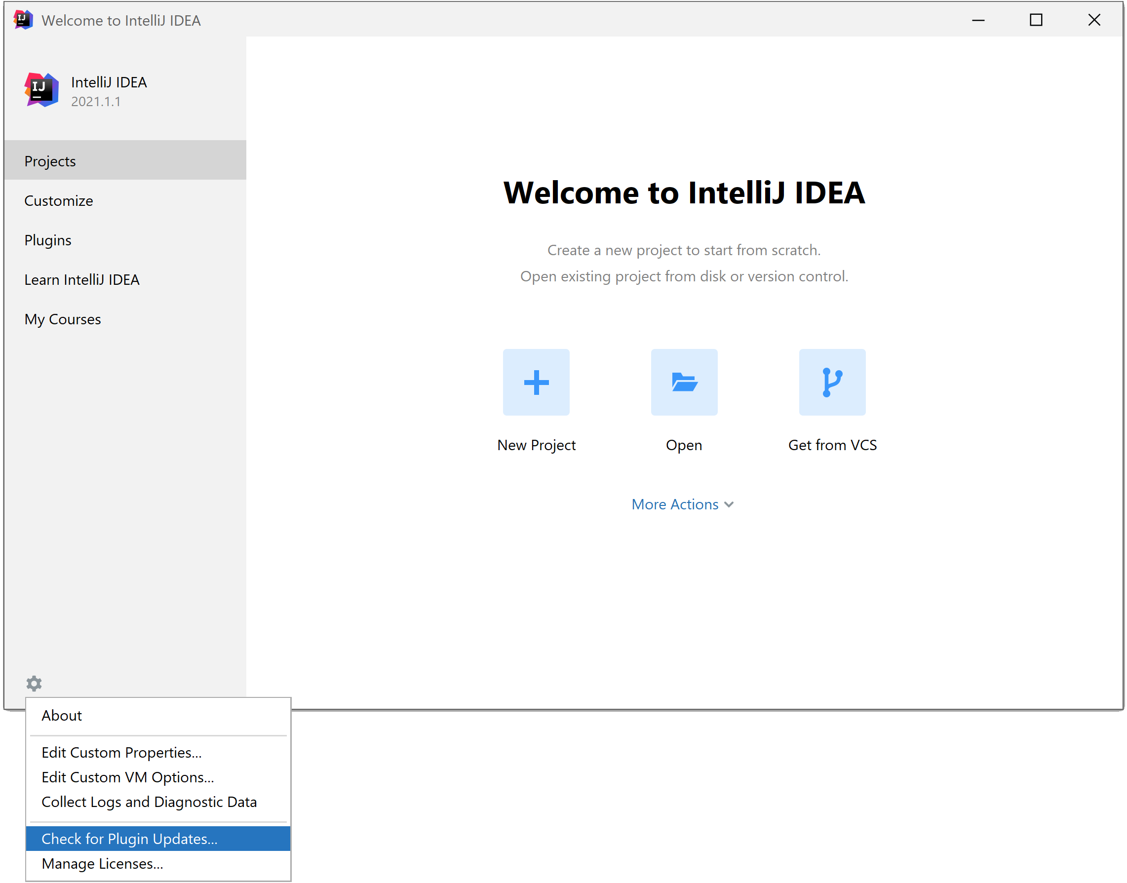 Check for IntelliJ IDEA updates